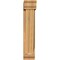 Ekena Millwork Traditional Traditional Rough Sawn Bracket w/ Offset Brace, Western Red Cedar, 6"W x 18"D x 30"H BKT0604X18X30TRA01RWR - alternate 4